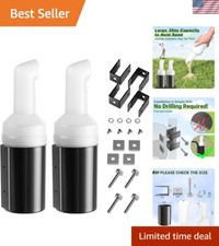 Universal Golf Cart Sand Bottle with 35oz Capacity and No-Drill Installation