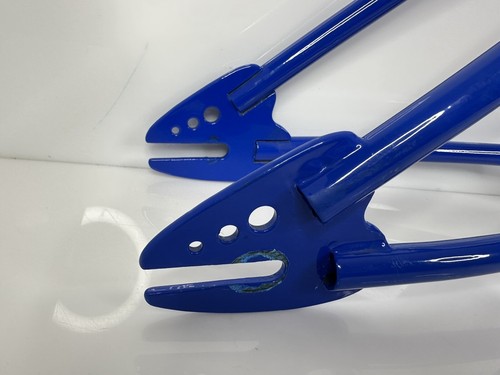 Vintage 1984 Cycle Pro Greg Hill Street Legal BMX Racing Frame Fork Set 20” Blue - Picture 11 of 17