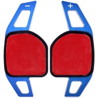Schaltwippen Shift Paddles Passt Zu Audi A1 8X, Q3 8U, Q5 SQ5 8R, Q7 4L Alu Blau