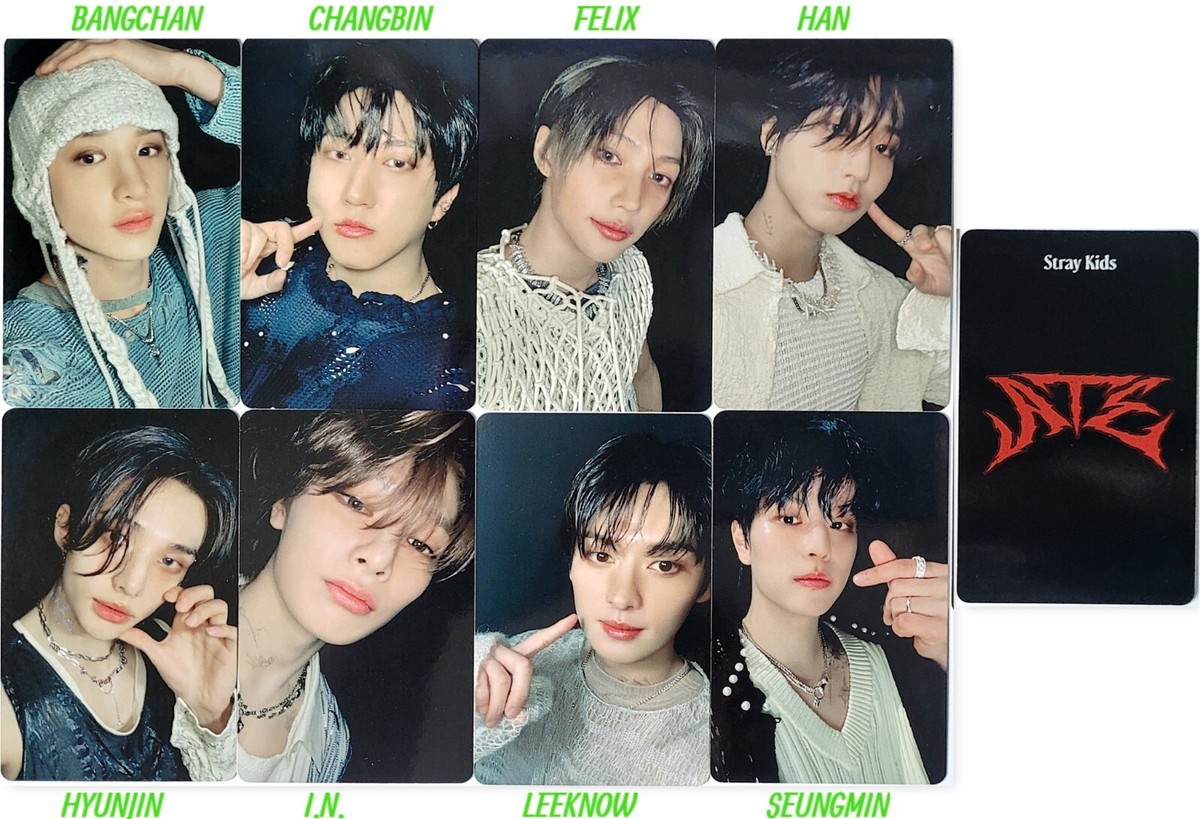STRAY KIDS ATE OFFICIAL PHOTOCARD -ALADIN -APPLE -JYP -SOUNDWAVE