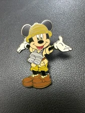 Disney Pin - DL - Where's Mickey Event Adventureland Safari Binoculars 15230 LE
