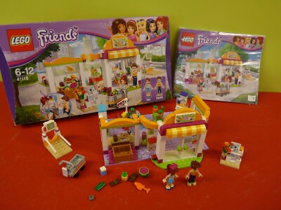 LEGO Friends 41118 Heart Lake Supermarket, Complete With