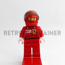 LEGO Minifigures - Pit Crew Member - rac025s - Ferrari Omino Set 8375 8654 8672
