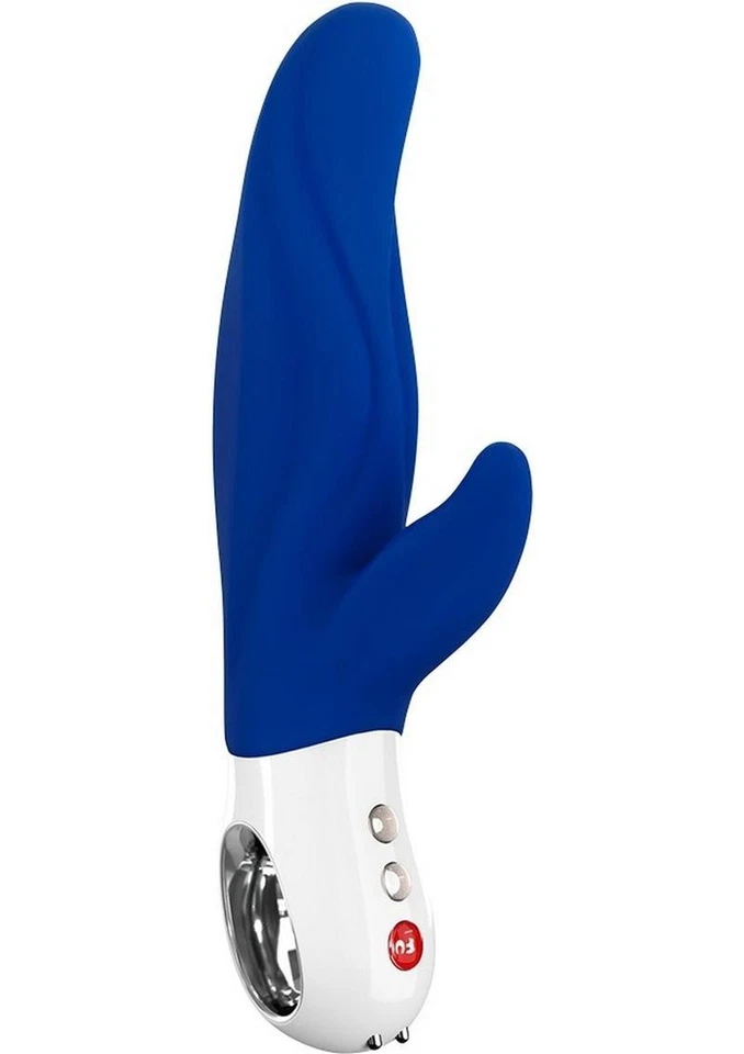 Lady Bi Silicone Dual Action Rabbit Vibrator - Ultramarine Blue - Image 3 of 4