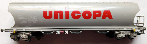 Jouef H0 6541 4-achs. Silowagen Grau"unicopa"SNCF 097 8 910-9 unbespielt in EVP. | Zustand: Gebraucht