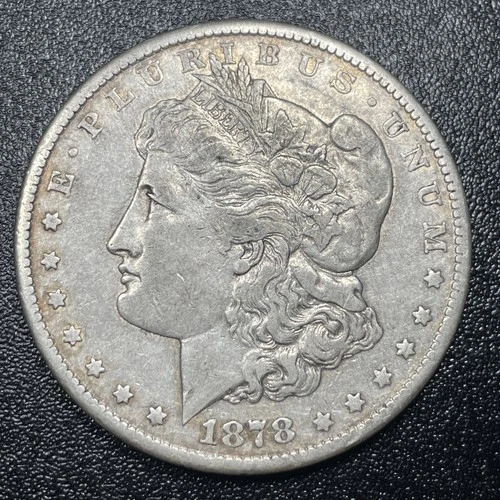 1878-CC Morgan Silver Dollar Choice VF Very Fine Carson City