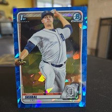 2020 1st Bowman Chrome Sapphire Edition Tarik Skubal #BCP-108