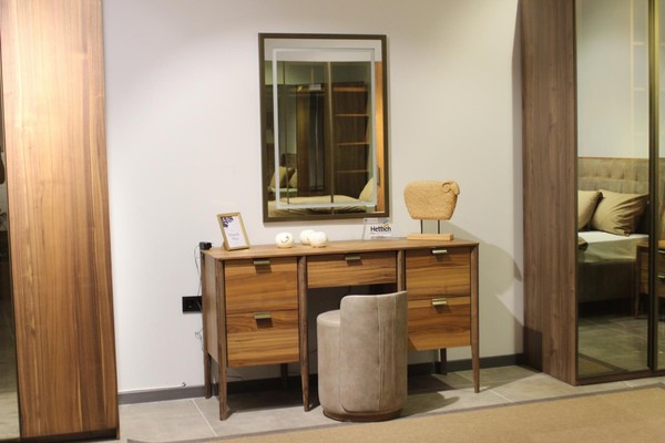 Luxus MöBel Design Schminktisch Mit Spiegel Hocker Neu Schlafzimmer Neu-image