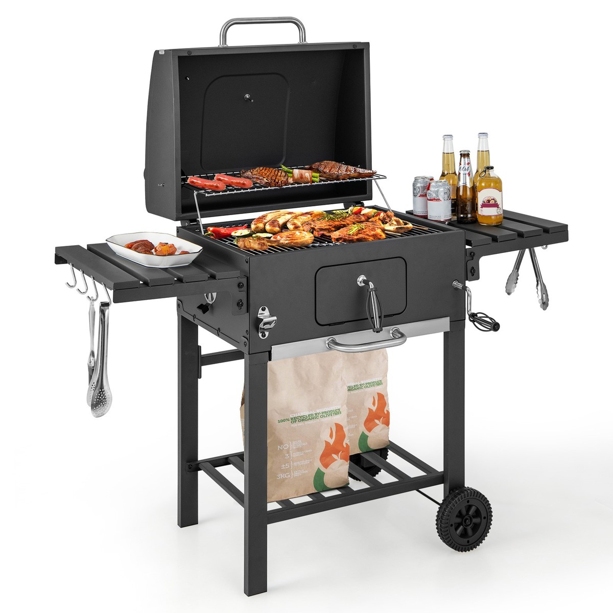 バーベキュー・調理用品 Hang Out LOG CARRY & Fire side Table バーベキュー・調理用品 Hang Out LOG CARRY & Fire side Table