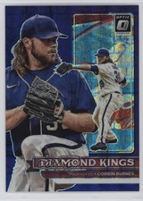 2022 Donruss Optic Diamond Kings Purple Pandora Prizm 40/99 Corbin Burnes 13x1