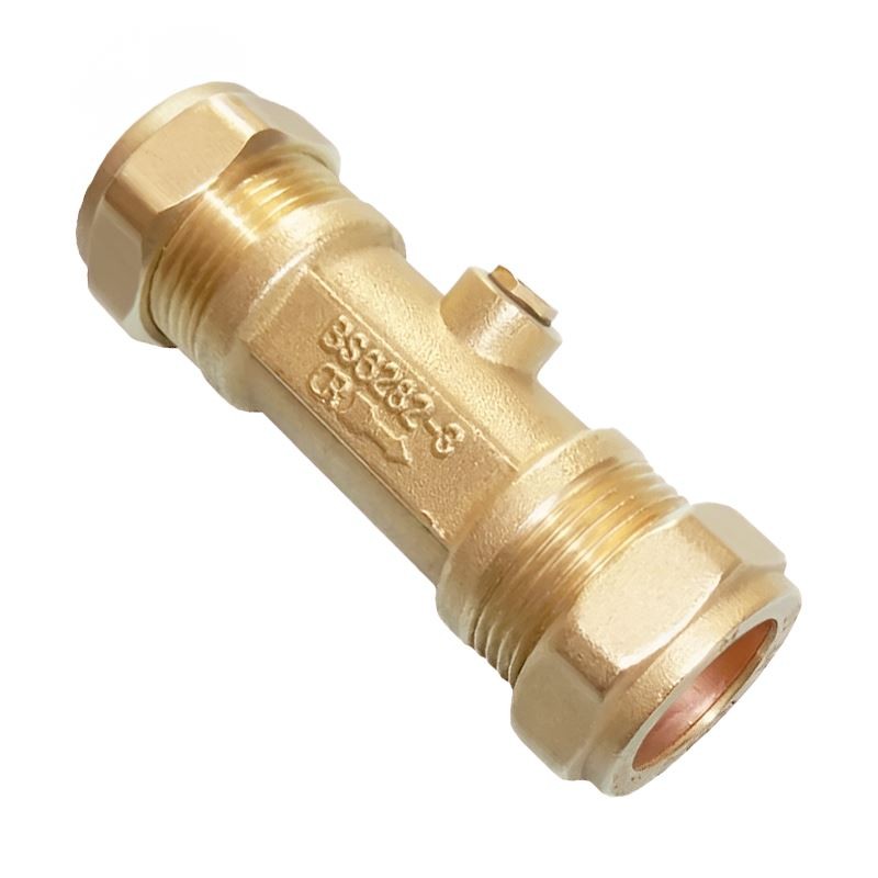 ODSUPPLIES - 15mm Double Check Valve - DZR Compression - Image 2
