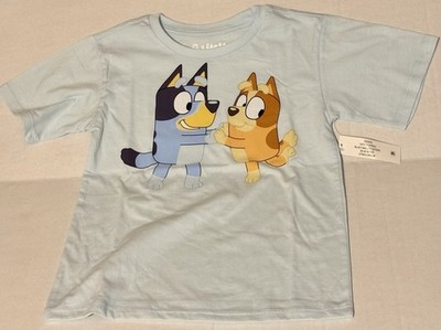 Girl s Graphic Tee Bluey Ballet Sisters Size XS (4/5) Bluey Bingo NEW