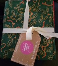 Metallic Hollg Christmas Fat Quarters Set Of 5
