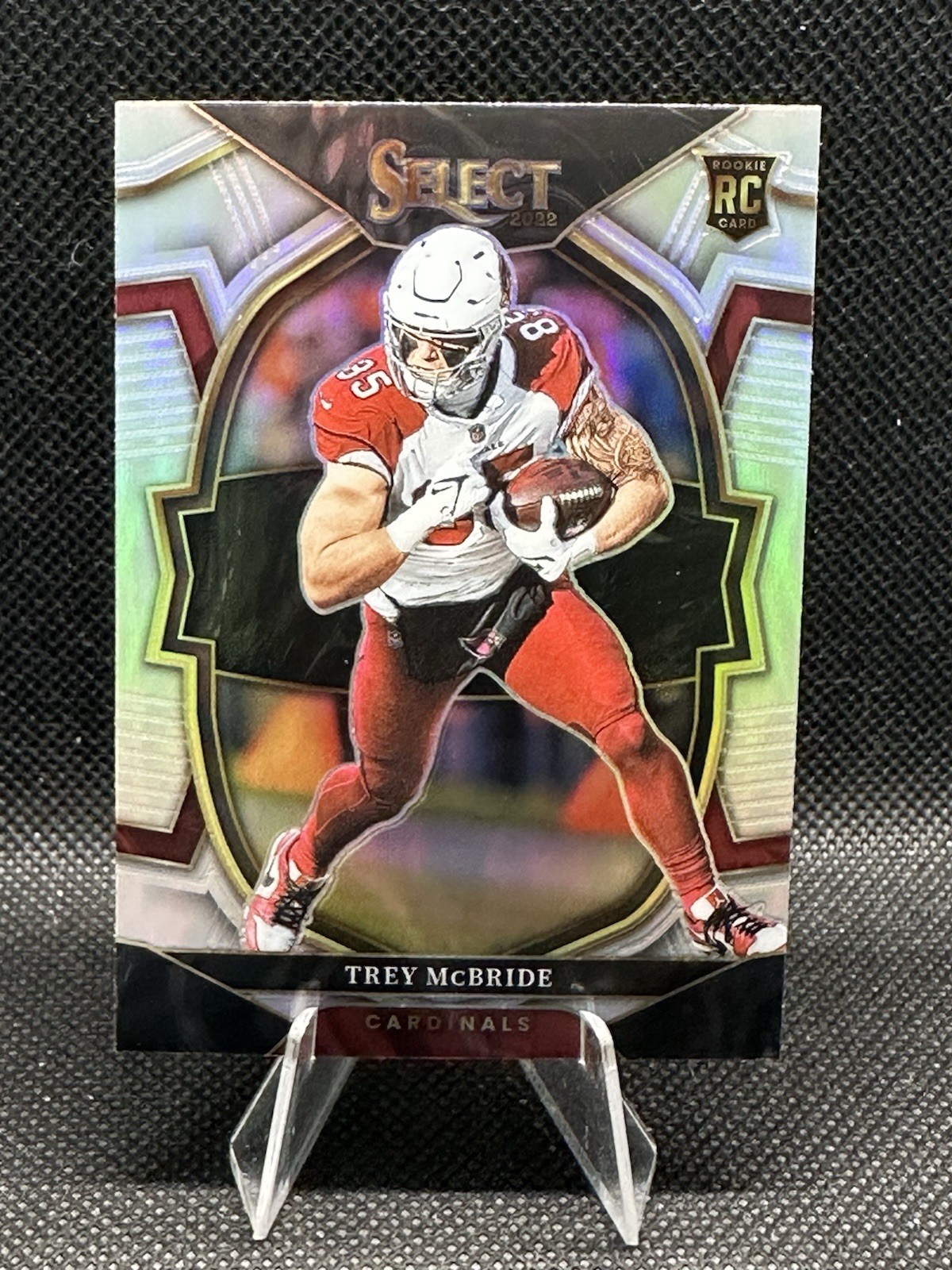 2022 Panini Select Trey McBride Concourse Silver Prizm Rookie RC #11 Cardinals