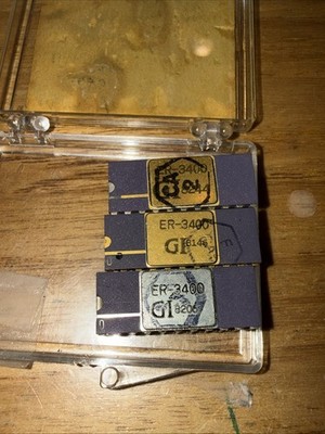ER3400 Electrically Alterable ROM (EAROM) Memory IC DIP22 (Set Of 3)