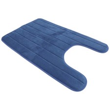 U Shaped Toilet Floor Mat Absorbent Toilet Mat Water Absorbent Floor Mat