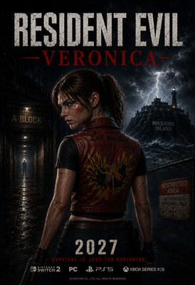 Resident Evil Veronica Remake Poster RE Veronica Wall Art Multiple Sizes V2