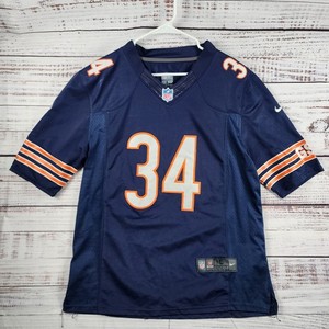 Nike Walter Payton Chicago Bears Jersey Mens Large Regular Navy Blue #34