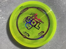 5X Paige Pierce Sol-Day Glow Yellow w Purple Lasers Double Stamps