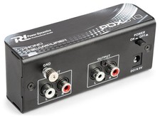 PREAMPLIFICATORE GIRADISCHI PROFESSIONALE AMPLIFICATORE PHONO GIRA DISCHI fono