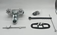 Price Pfister Chrome Bathroom Faucet WL2-200 2 Handle Centerset New Open Box