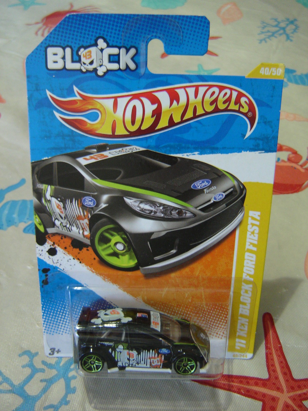Hot Wheels 2011 NEW MODELS '11 KEN BLOCK FORD FIESTA 1/64 T9710