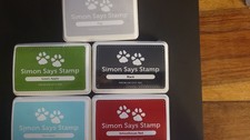 Simon Says Stamp - Premium Dye Ink Pads - Lot of 5