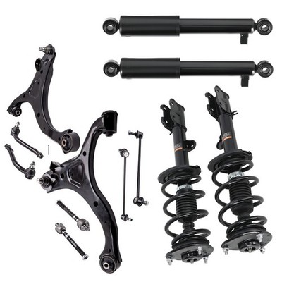 12pcs Front Rear Strut Shock Front Lower Control Arm for Kia Sorento 2011-2013