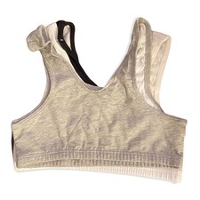 Fruit Of The Loom Set of 3 Girls Sports Bra Size 28" NWOT