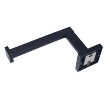 Kohler 23292-BL Square Wall Mounted Euro Toilet Paper Holder - Matte Black