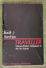 GDW Traveller Book #2 - Starships (1st Edition, 12th printing 1977) fair