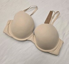 Skims Women's Fits Everybody T-Shirt Bra - Sand, 36C NEW