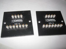 2 Vintage NEW Datel/Intersil MS-9 Socket Adapter for Power Supply / Amplifier