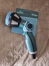 McGregor Garden Hose Spray Gun 8-Pattern Multi-Function Green
