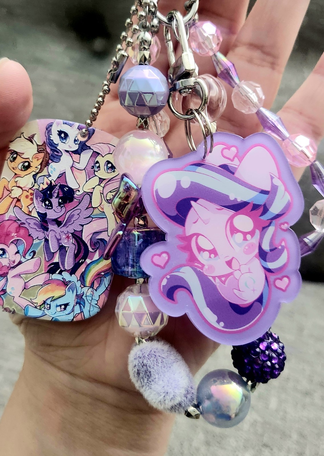 My Little Pony Bag Charm Keychain - Twilight Sparkle
