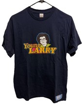 Larry David Curb Your Enthusiasm Original Young Larry Production T Shirt Size M