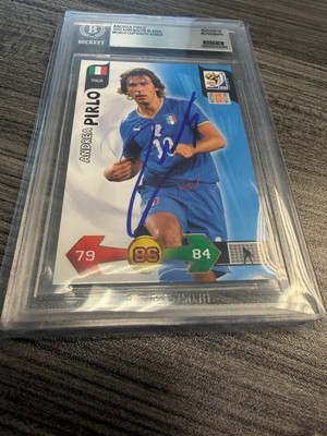 2010 ADRENALYN XL SOUTH AFRICA - ANDREA PIRLO - SIGNED BECKETT AUTHENTIC AUTO 10