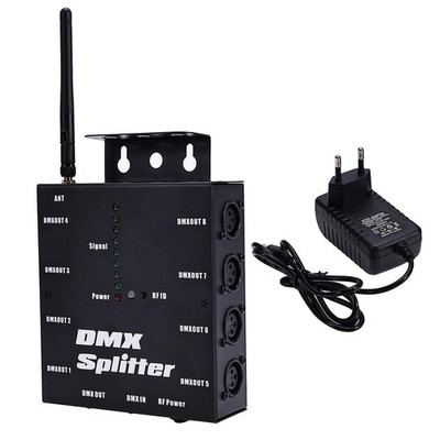 Dmx512 Splitter 3 Pin Ausgänge Launcher für Disco-Lichteffekt-Bühne