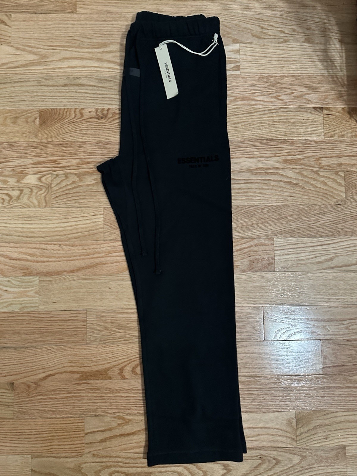 Essentials Fear of God Men's Black Fleece Sweatpants Medium