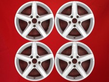 Set Of 4 Volkswagen Vw Genuine Aluminum Wheels Aspen Used 16 Inch 6.5j 33 Pcd112