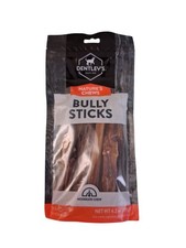 Dentleys 6" Bully Sticks Dog Chew - 8 Count All Natural Beef Pizzle