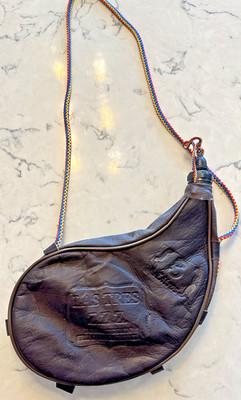 Vintage Esk Las Tres 777 Spanish Leather Bota Wine Skin Flask Bullfighter