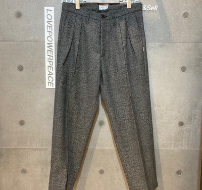 Wtaps Double Taps Wool Tuck Hose grau 202QDT-PTM06 148409992 [U]