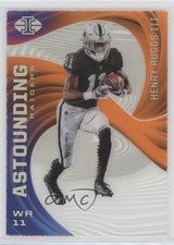 2020 Panini Illusions Astounding Orange Henry Ruggs III #A9 08uq