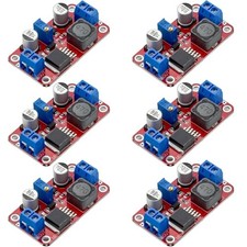 6PCS XL6019 5A High Power Current DC to DC Step-Up Converter Module 3-35V