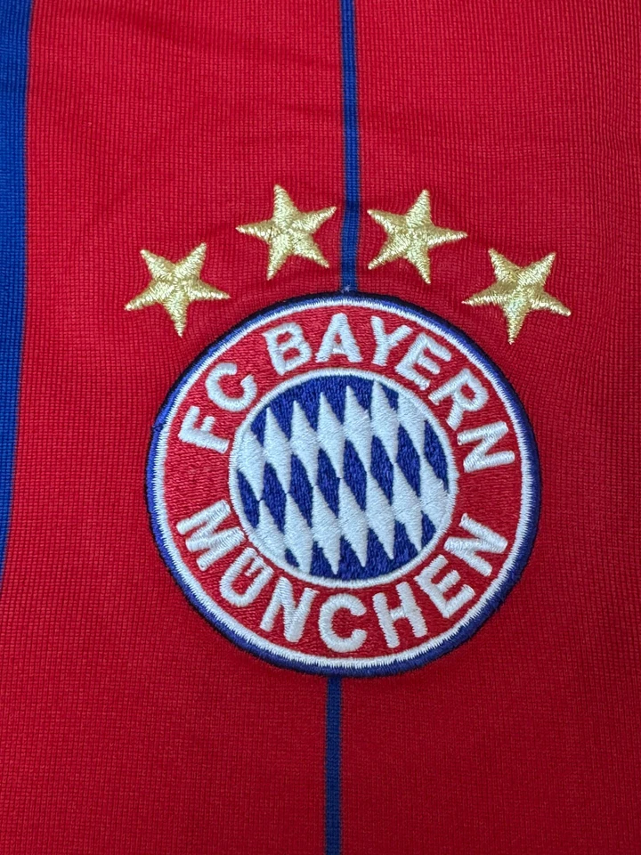 FC Bayern München Trikot Gr. XL 2014/15 Heim Adidas FCB 14/15 blau rot - Bild 2 von 4