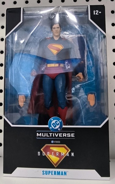 Superman (2025) Dc Multiverse Actionfigur Superman 18 Cm Mcfarlane Toys Box-image
