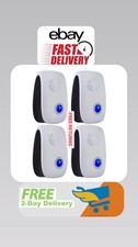 4 Pack Ultrasonic Pest Repeller - Plug-in Mice Repellent - Rodent For Indoor 
