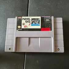 EA SPORTS NHL 95 (Super Nintendo SNES) Hockey Sports Game, NTSC-U/C