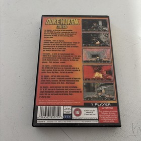 Duke Nukem 3D - boxed and complete - Sega Saturn (PAL)